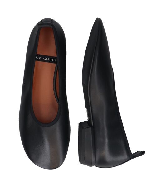 INTER-CHAUSSURES / インター ショシュール パンプス | 【ANGEL ALARCON】オブリークトウディープカットパンプス | 詳細6