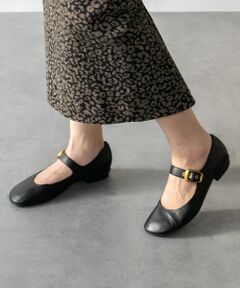 INTER-CHAUSSURES / インター ショシュール パンプス | 【ANGEL ALARCON】オブリークトウストラップパンプス