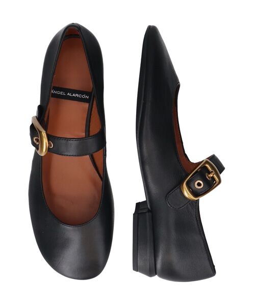 INTER-CHAUSSURES / インター ショシュール パンプス | 【ANGEL ALARCON】オブリークトウストラップパンプス | 詳細6