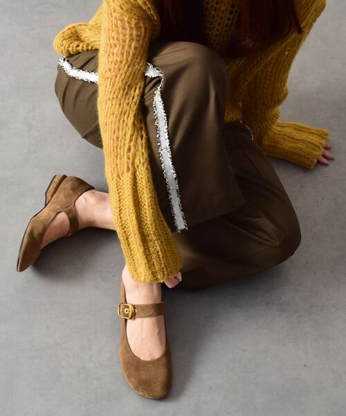 INTER-CHAUSSURES / インター ショシュール パンプス | 【ANGEL ALARCON】オブリークトウストラップパンプス | 詳細18