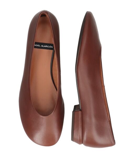 INTER-CHAUSSURES / インター ショシュール パンプス | 【ANGEL ALARCON】オブリークトウローヒールパンプス | 詳細23