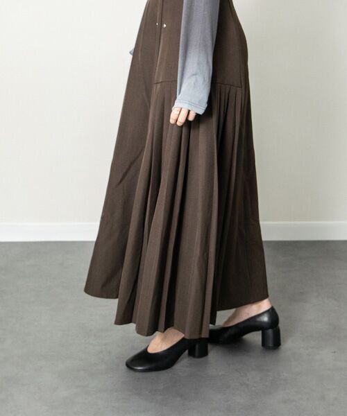 INTER-CHAUSSURES / インター ショシュール パンプス | 【ANGEL ALARCON】オブリークトウチャンキーヒールパンプス | 詳細8