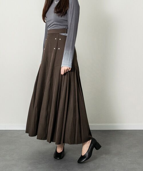 INTER-CHAUSSURES / インター ショシュール パンプス | 【ANGEL ALARCON】オブリークトウチャンキーヒールパンプス | 詳細9