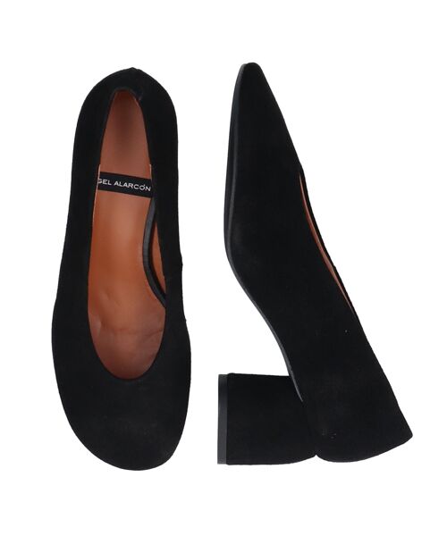 INTER-CHAUSSURES / インター ショシュール パンプス | 【ANGEL ALARCON】オブリークトウチャンキーヒールパンプス | 詳細10