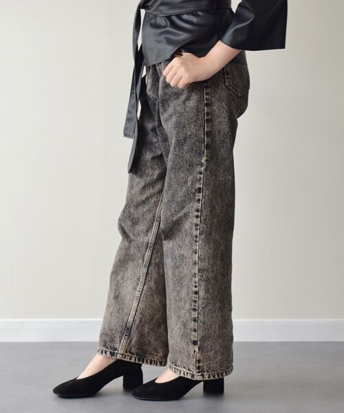 INTER-CHAUSSURES / インター ショシュール パンプス | 【ANGEL ALARCON】オブリークトウチャンキーヒールパンプス | 詳細11