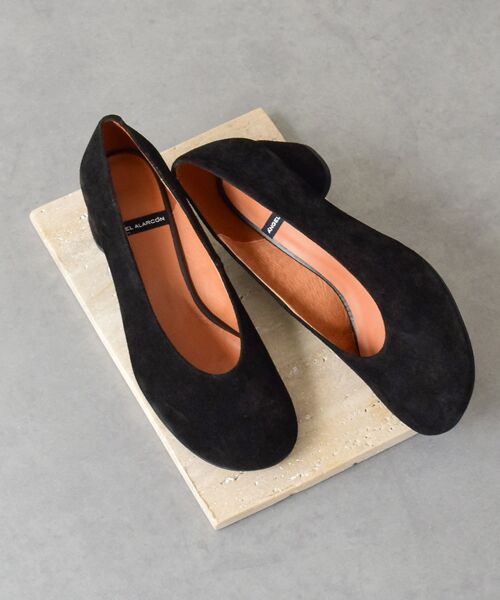 INTER-CHAUSSURES / インター ショシュール パンプス | 【ANGEL ALARCON】オブリークトウチャンキーヒールパンプス | 詳細13