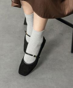 INTER-CHAUSSURES / インター ショシュール パンプス | 【ANGEL ALARCON】スクエアトウストラップパンプス