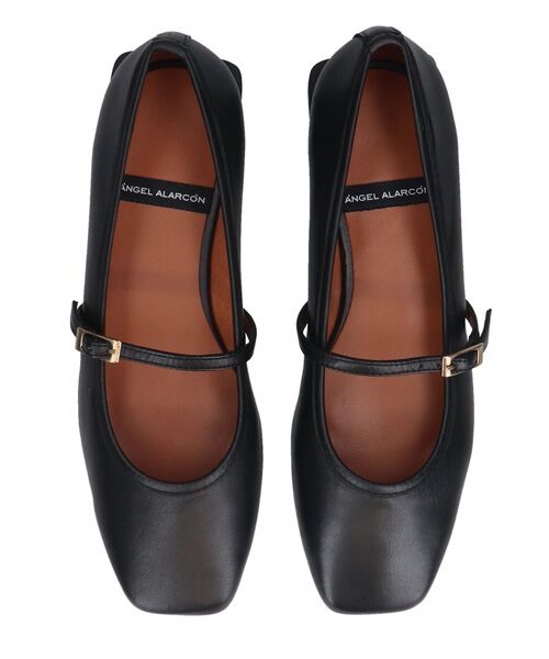 INTER-CHAUSSURES / インター ショシュール パンプス | 【ANGEL ALARCON】スクエアトウストラップパンプス | 詳細4