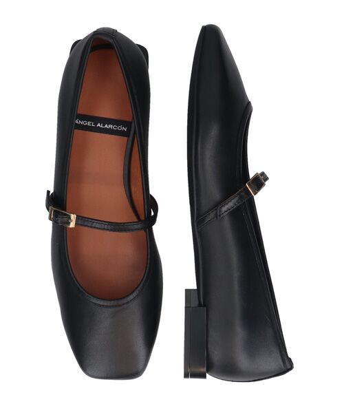 INTER-CHAUSSURES / インター ショシュール パンプス | 【ANGEL ALARCON】スクエアトウストラップパンプス | 詳細5