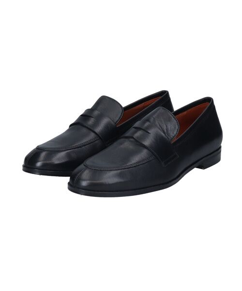 INTER-CHAUSSURES/インター ショシュール 【ANGEL ALARCON】ラウンドトウベーシックローファー ブラック 35 INTER-CHAUSSURES/インター ショシュール 【ANGEL ALARCON】ラウンドトウベーシックローファー ブラック 35