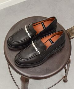 INTER-CHAUSSURES / インター ショシュール ビジネス・ドレスシューズ | 【ANGEL ALARCON】ラウンドトウメタルオーナメントローファー