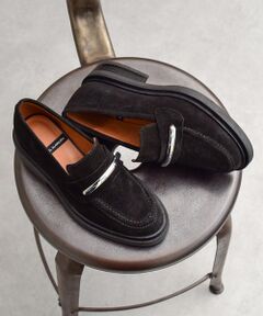 INTER-CHAUSSURES / インター ショシュール ビジネス・ドレスシューズ | 【ANGEL ALARCON】ラウンドトウメタルオーナメントローファー