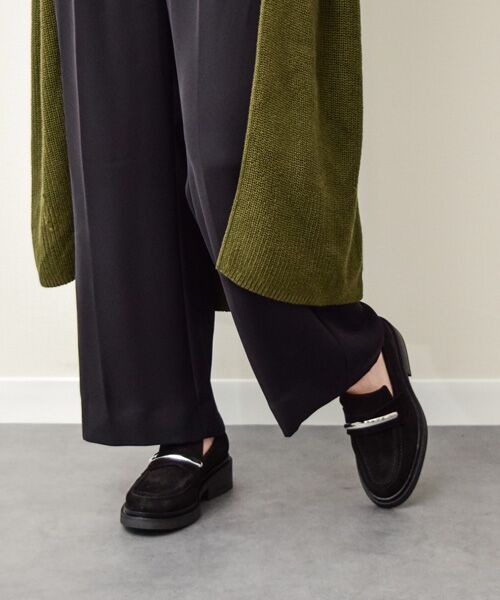 INTER-CHAUSSURES / インター ショシュール ビジネス・ドレスシューズ | 【ANGEL ALARCON】ラウンドトウメタルオーナメントローファー | 詳細15