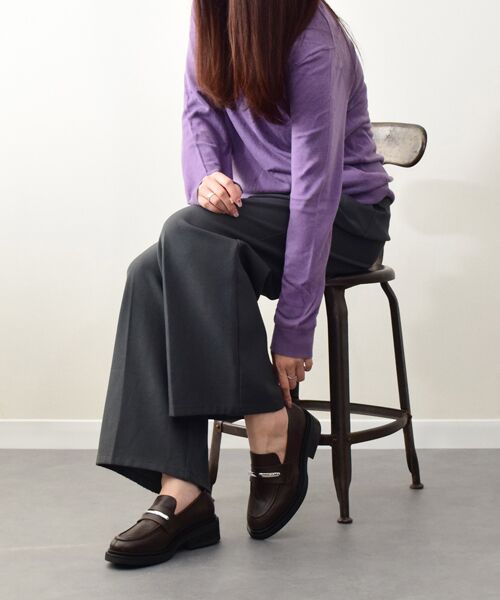 INTER-CHAUSSURES / インター ショシュール ビジネス・ドレスシューズ | 【ANGEL ALARCON】ラウンドトウメタルオーナメントローファー | 詳細24