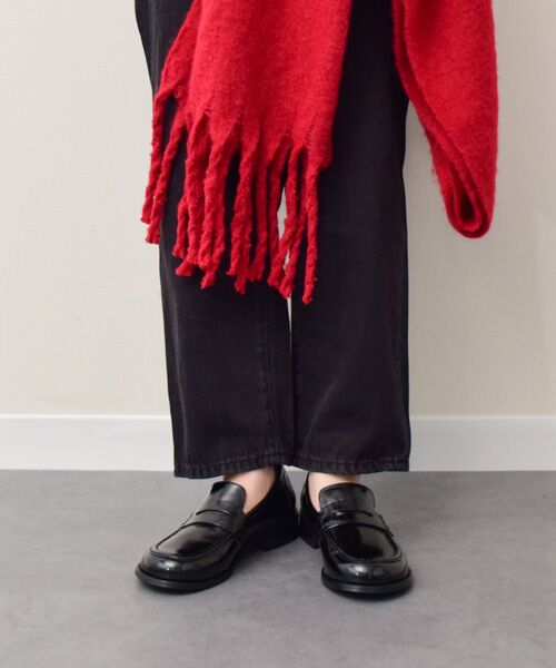 INTER-CHAUSSURES / インター ショシュール ビジネス・ドレスシューズ | 【ANGEL ALARCON】オブリークトウベーシックローファー | 詳細10