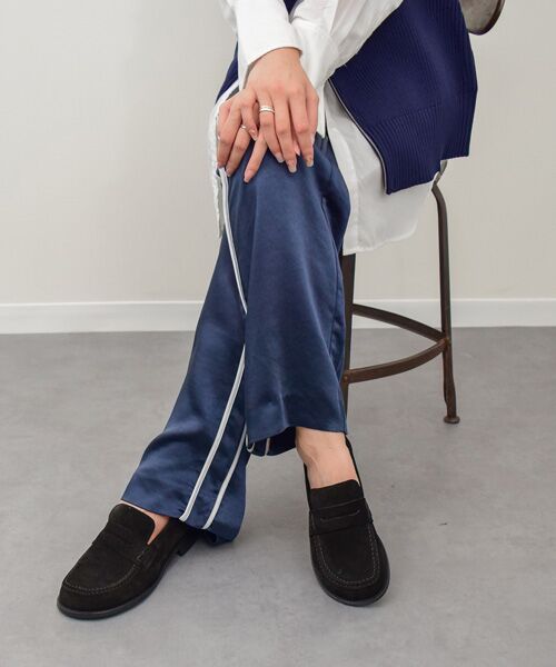 INTER-CHAUSSURES / インター ショシュール ビジネス・ドレスシューズ | 【ANGEL ALARCON】オブリークトウベーシックローファー | 詳細19