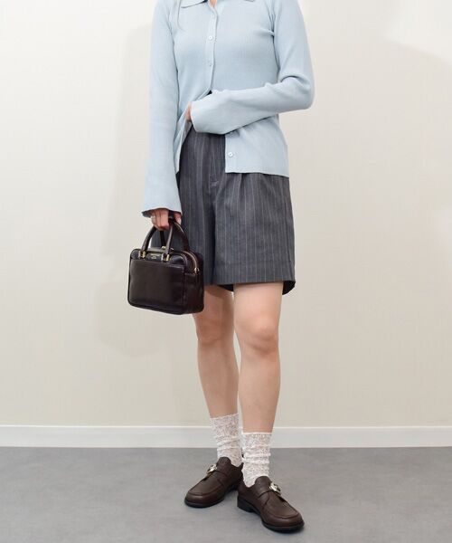 INTER-CHAUSSURES / インター ショシュール ビジネス・ドレスシューズ | 【ANGEL ALARCON】オブリークトウモンクストラップシューズ | 詳細12