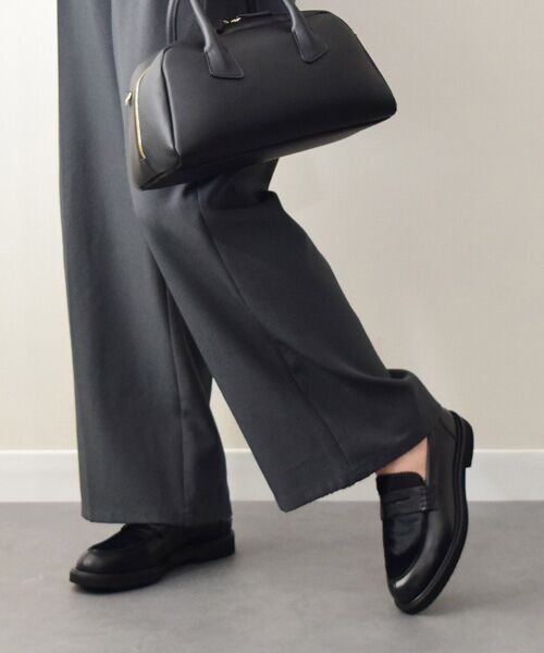 INTER-CHAUSSURES / インター ショシュール ビジネス・ドレスシューズ | 【PASCUCCI】レザーベーシックローファー | 詳細7