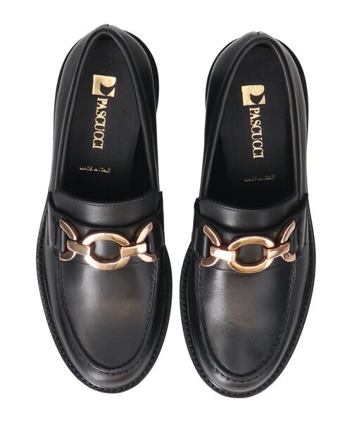 INTER-CHAUSSURES / インター ショシュール ビジネス・ドレスシューズ | 【PASCUCCI】チェーンビットタンクソールローファー | 詳細4