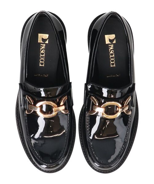 INTER-CHAUSSURES / インター ショシュール ビジネス・ドレスシューズ | 【PASCUCCI】チェーンビットタンクソールローファー | 詳細12