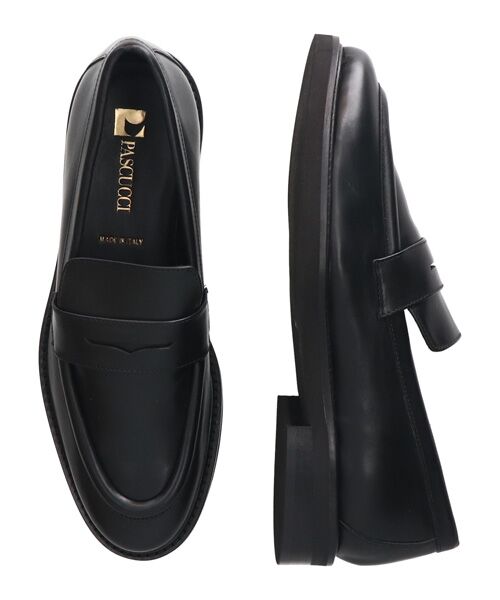 INTER-CHAUSSURES / インター ショシュール ビジネス・ドレスシューズ | 【PASCUCCI】ラウンドトウベーシックローファー | 詳細5