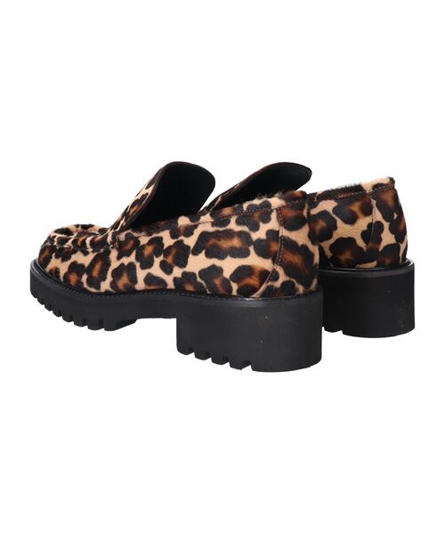 INTER-CHAUSSURES / インター ショシュール ビジネス・ドレスシューズ | 【PASCUCCI】レオパード柄タンクソールスリッポン | 詳細3