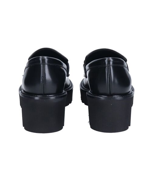 INTER-CHAUSSURES / インター ショシュール ビジネス・ドレスシューズ | 【PASCUCCI】ラウンドトウメタルバックルローファー | 詳細4