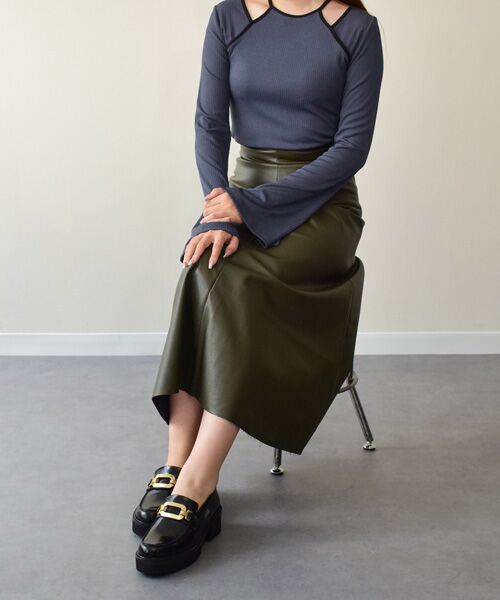 INTER-CHAUSSURES / インター ショシュール ビジネス・ドレスシューズ | 【PASCUCCI】ラウンドトウメタルバックルローファー | 詳細9