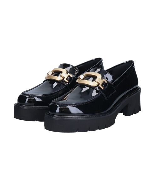 INTER-CHAUSSURES / インター ショシュール ビジネス・ドレスシューズ | 【PASCUCCI】ラウンドトウメタルバックルローファー | 詳細10