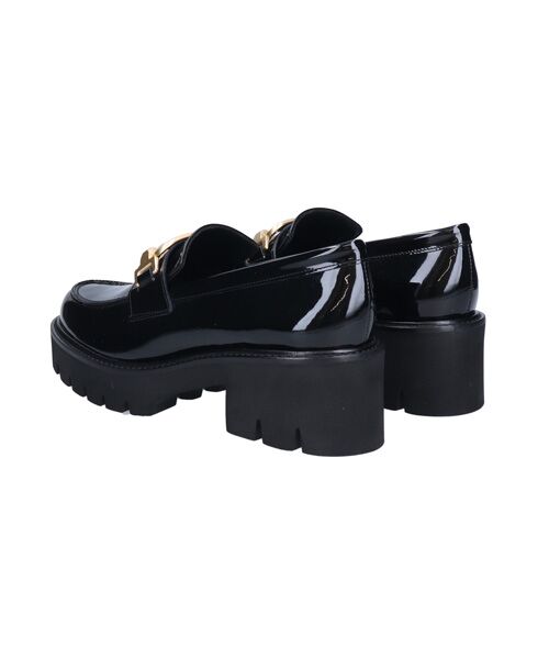 INTER-CHAUSSURES / インター ショシュール ビジネス・ドレスシューズ | 【PASCUCCI】ラウンドトウメタルバックルローファー | 詳細12