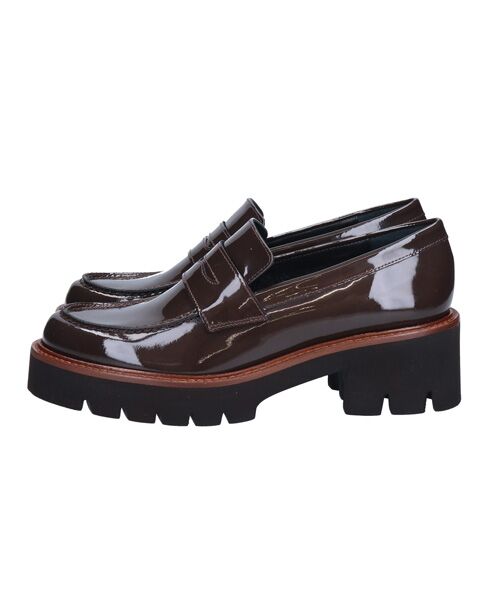 INTER-CHAUSSURES / インター ショシュール ビジネス・ドレスシューズ | 【PASCUCCI】ラウンドトウ厚底ローファー | 詳細11