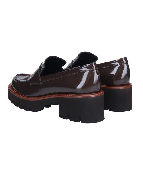 INTER-CHAUSSURES / インター ショシュール ビジネス・ドレスシューズ | 【PASCUCCI】ラウンドトウ厚底ローファー | 詳細12