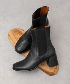 INTER-CHAUSSURES / インター ショシュール ブーツ（ショート丈） | 【ANGEL ALARCON】ラウンドトウセンターシームサイドゴア