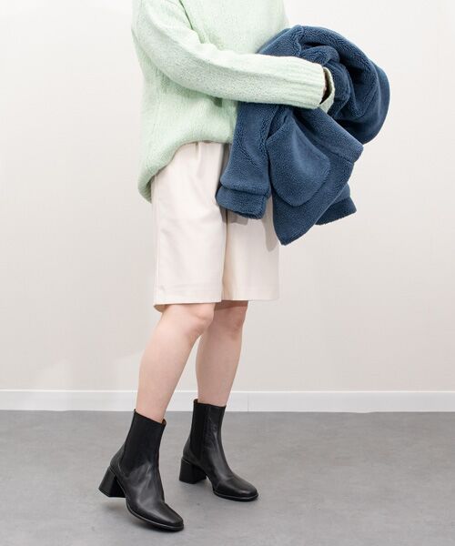 INTER-CHAUSSURES / インター ショシュール ブーツ（ショート丈） | 【ANGEL ALARCON】ラウンドトウセンターシームサイドゴア | 詳細9