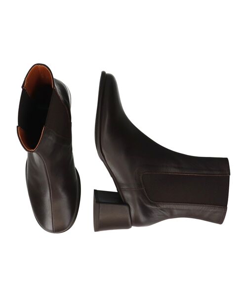 INTER-CHAUSSURES / インター ショシュール ブーツ（ショート丈） | 【ANGEL ALARCON】ラウンドトウセンターシームサイドゴア | 詳細16