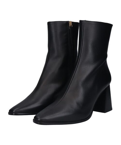 INTER-CHAUSSURES / インター ショシュール ブーツ（ショート丈） | 【ANGEL ALARCON】フレアヒールセンターシームブーツ | 詳細1