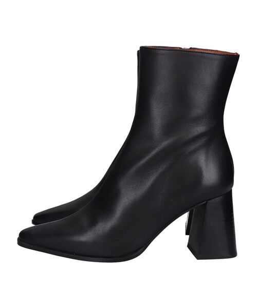 INTER-CHAUSSURES / インター ショシュール ブーツ（ショート丈） | 【ANGEL ALARCON】フレアヒールセンターシームブーツ | 詳細2