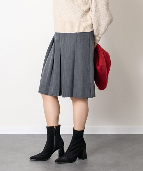 INTER-CHAUSSURES / インター ショシュール ブーツ（ショート丈） | 【ANGEL ALARCON】フレアヒールセンターシームブーツ | 詳細19