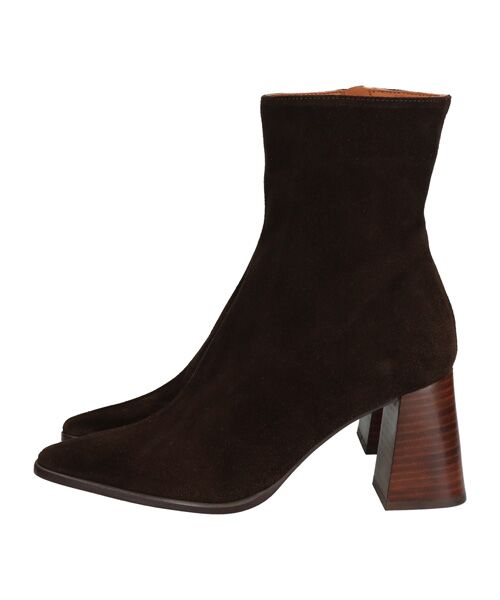 INTER-CHAUSSURES / インター ショシュール ブーツ（ショート丈） | 【ANGEL ALARCON】フレアヒールセンターシームブーツ | 詳細22