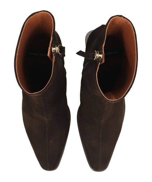 INTER-CHAUSSURES / インター ショシュール ブーツ（ショート丈） | 【ANGEL ALARCON】フレアヒールセンターシームブーツ | 詳細25