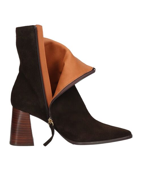 INTER-CHAUSSURES / インター ショシュール ブーツ（ショート丈） | 【ANGEL ALARCON】フレアヒールセンターシームブーツ | 詳細27