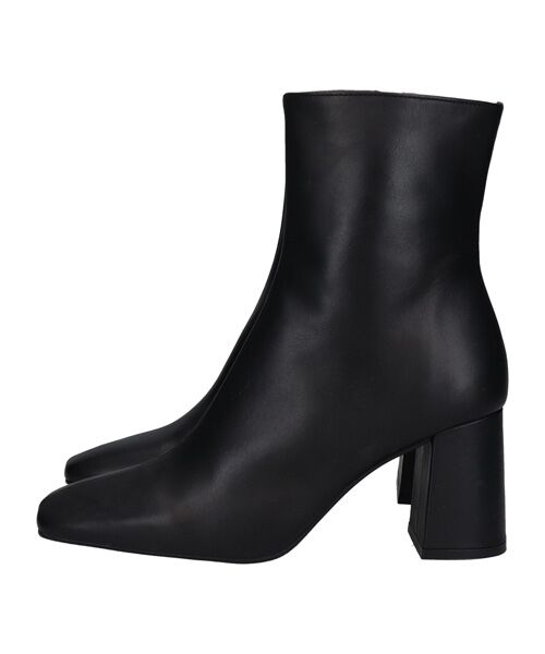 INTER-CHAUSSURES / インター ショシュール ブーツ（ショート丈） | 【ANGEL ALARCON】スクエアトウチャンキーヒールブーツ | 詳細1