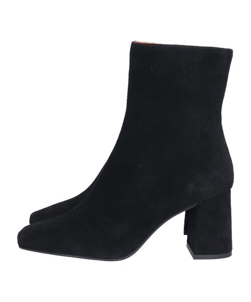 INTER-CHAUSSURES / インター ショシュール ブーツ（ショート丈） | 【ANGEL ALARCON】スクエアトウチャンキーヒールブーツ | 詳細9