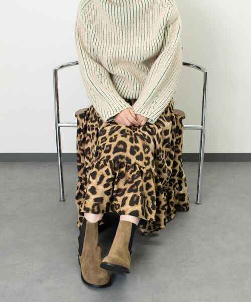 INTER-CHAUSSURES / インター ショシュール ブーツ（ショート丈） | 【ANGEL ALARCON】オブリークトウローヒールサイドゴアブーツ | 詳細27