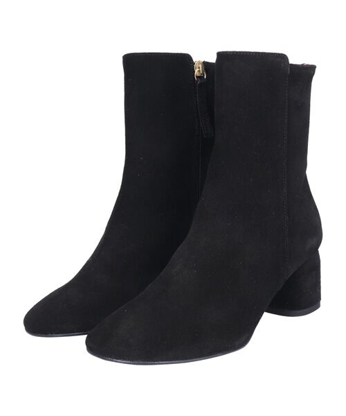 INTER-CHAUSSURES / インター ショシュール ブーツ（ショート丈） | 【ANGEL ALARCON】オブリークトウミドルヒールブーツ | 詳細1