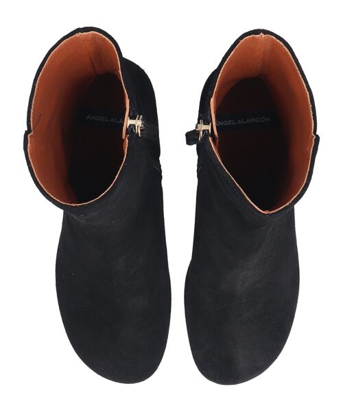 INTER-CHAUSSURES / インター ショシュール ブーツ（ショート丈） | 【ANGEL ALARCON】オブリークトウミドルヒールブーツ | 詳細5