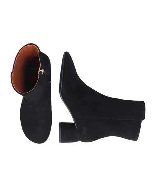 INTER-CHAUSSURES / インター ショシュール ブーツ（ショート丈） | 【ANGEL ALARCON】オブリークトウミドルヒールブーツ | 詳細7