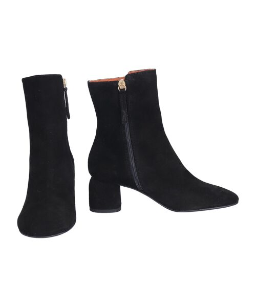 INTER-CHAUSSURES / インター ショシュール ブーツ（ショート丈） | 【ANGEL ALARCON】オブリークトウミドルヒールブーツ | 詳細8