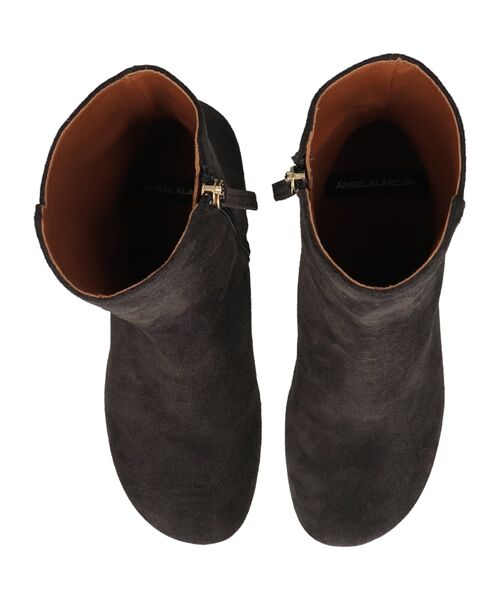 INTER-CHAUSSURES / インター ショシュール ブーツ（ショート丈） | 【ANGEL ALARCON】オブリークトウミドルヒールブーツ | 詳細15