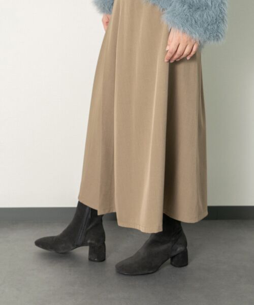 INTER-CHAUSSURES / インター ショシュール ブーツ（ショート丈） | 【ANGEL ALARCON】オブリークトウミドルヒールブーツ | 詳細19